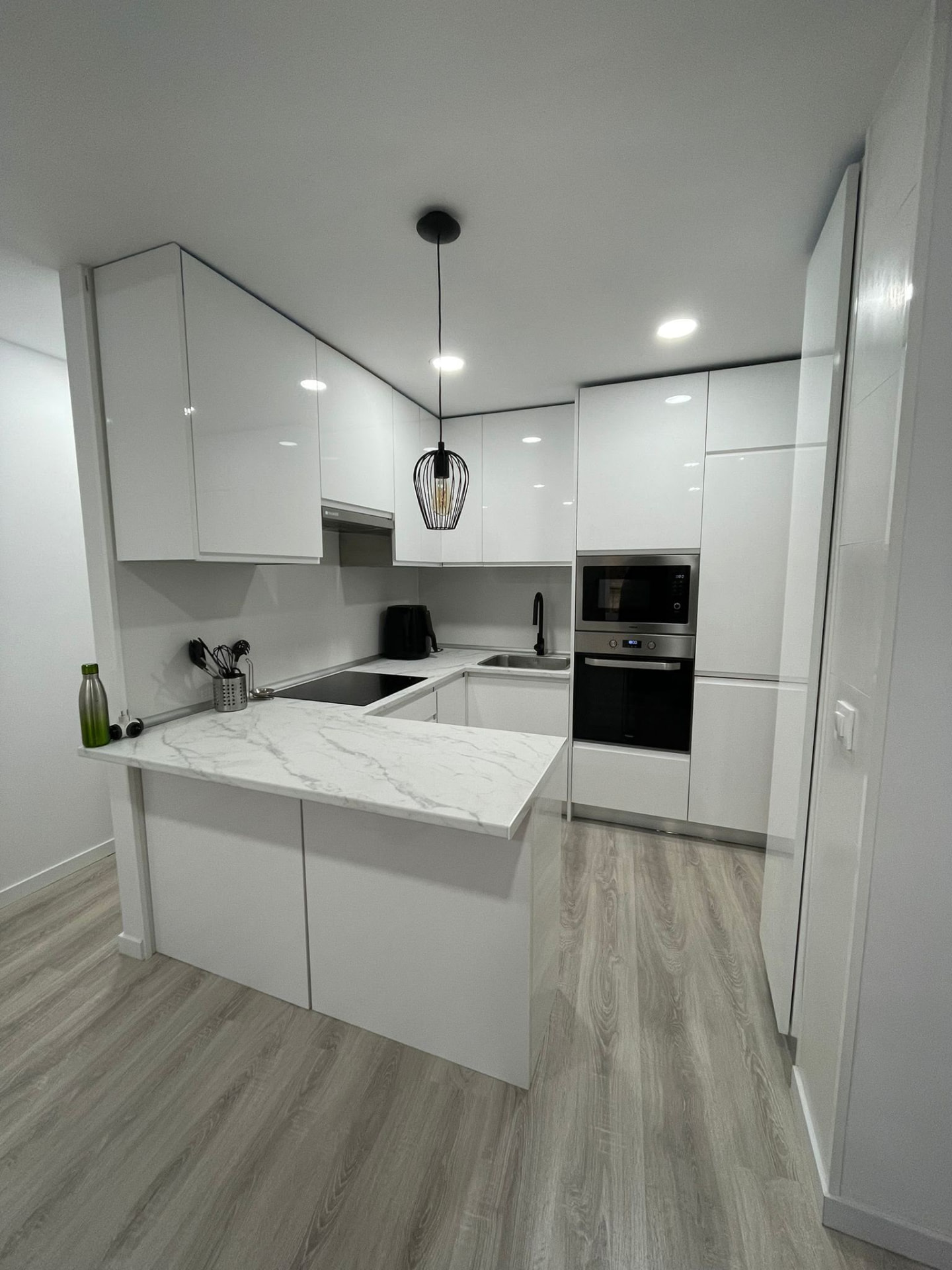 Cocina abierta al salón